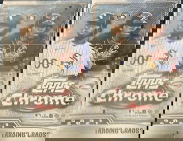 2021 Brand New Factory Sealed Topps Chrome Baseball Hobby LITE Boxes (LOT of 2 In Hand)