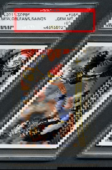 2011 Topps DREW BREES #156 PSA 10