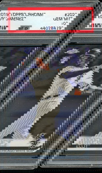 2019 Topps Chrome Eloy Jimenez PSA 10 RC