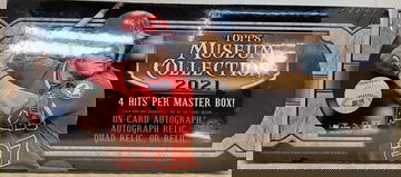 2021 Topps Museum Collection Factory Sealed Baseball Box  4 Hits w/ 2 AUTO'S 🧨🧨🧨Per Box🧨🧨