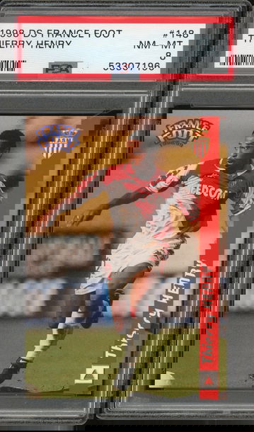 1998 DS France Foot Thierry Henry PSA 8 