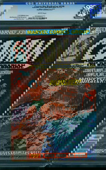 CONAN THE BARBARIAN #119, CGC 9.4 NM