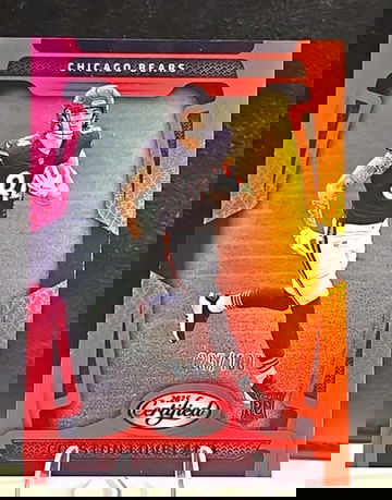 2025 Panini Certified  Colston Loveland  Red Mirror RC  /100  Bears Color Match 