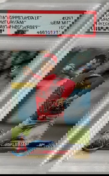 SHOHEI OHTANI TOPPS UPDATE US1 PSA 10