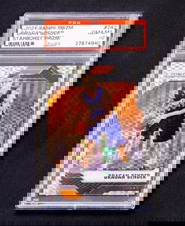 2016 Prizm - Dragan Bender - Rookie Starburst Prizm PSA 10