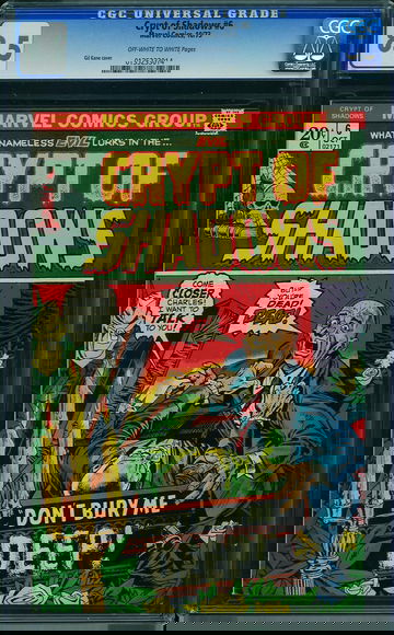 CRYPT OF SHADOWS #6, CGC 8.5 VF+