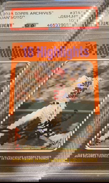 2019 Topps Archives Juan Soto 