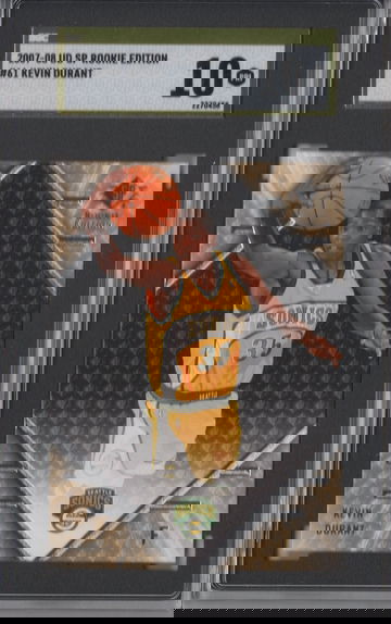 2007-08 SP Rookie Edition Kevin Durant SGC 10 GOLD LABEL