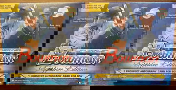 2x 2021 Bowman Sapphire Hobby Box