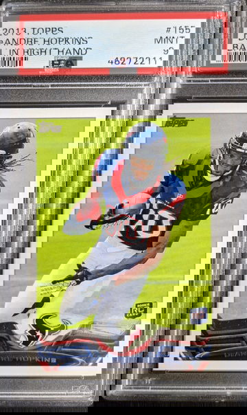 2013 Topps #155 DeAndre Hopkins RC PSA 9 Mint Cardinals