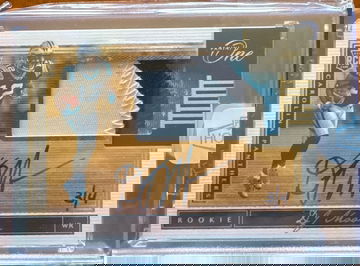 DJ Moore Panini one 3/4 on card auto rookie