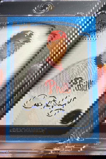 2003 Bowman Cole Hamels Signs of the Future Rookie Autograph