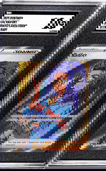 2025 Pokemon #142/131 Raifort Prismatic Evolutions SGC 10