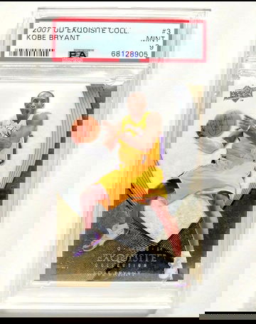 2007 UD Exquisite Collection Kobe Bryant/225 PSA 9 #3