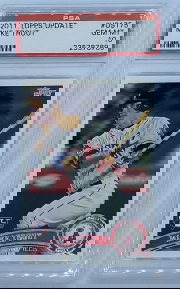 2011 Topps Update Mike Trout PSA 10