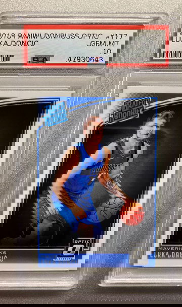 LUKA DONCIC 2018 OPTIC ROOKIE PSA 10 GEM MINT 