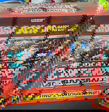 2021 Nfl Contenders Football Mega Box Fanatics 80 Cards 2 Autos Sealed