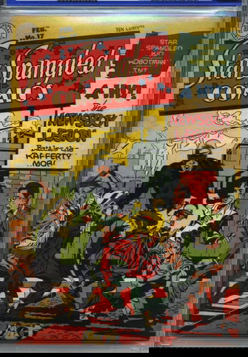 STAR SPANGLED COMICS #17, CGC 8.0 VF