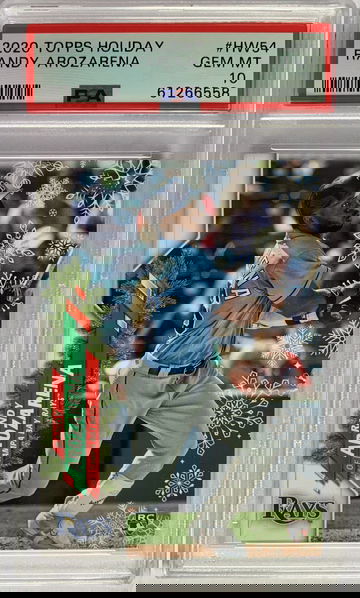 2020 Topps Holiday Randy Arozarena PSA 10