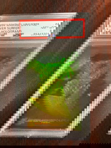 1994 Marvel Universe Silver Surfer 3-D Holograms PSA 8 RARE