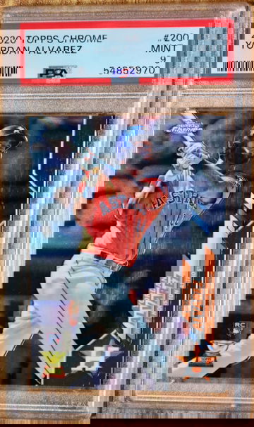 2020 Topps Chrome Yordan Alvarez