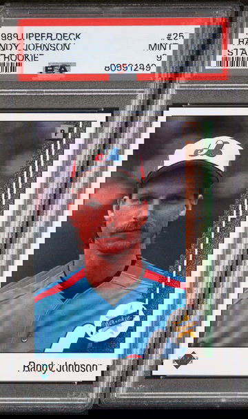 1989 Upper Deck Randy Johnson RC PSA 9