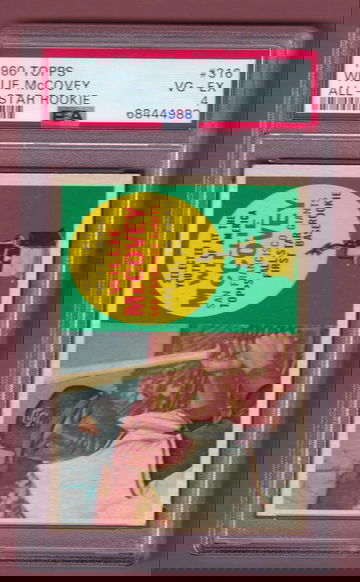 1960 Topps #316 Willie McCovey PSA 4