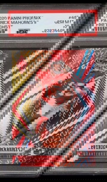 PSA 10 2020 Phoenix Patrick Mahomes II Fire Burst