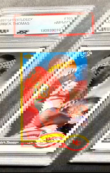 1991 Upper Deck #165 Derrick Thomas PSA 8