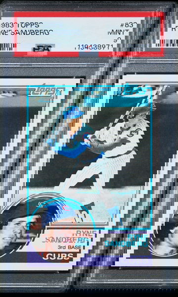 1983 Topps Ryne Sandberg #83 Rookie RC PSA 9