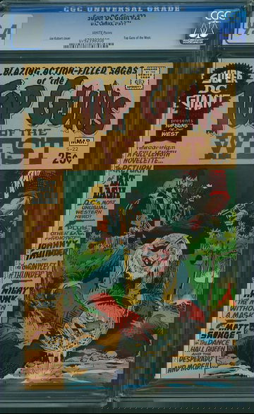 SUPER DC GIANT #22, CGC 9.4 NM -- WHITE PAGES