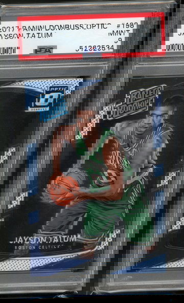 2017 Optic Jayson Tatum PSA 9 