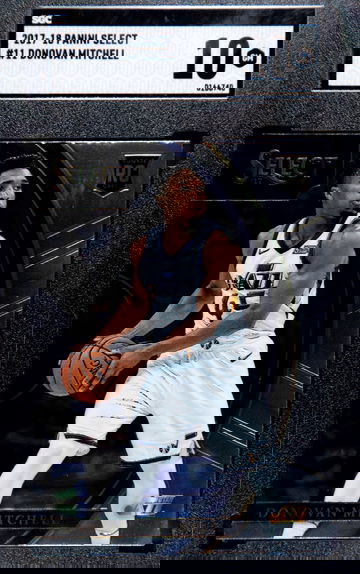 Donovan Mitchell RC 2017 Select #11 SGC 10 💎 