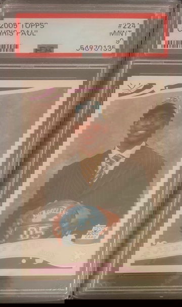 2005 Topps Chris Paul Rookie PSA 9