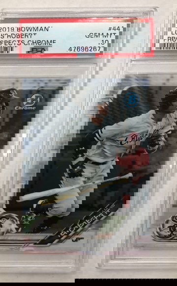 2019 Bowman Luis Robert Prospects Chrome PSA 10