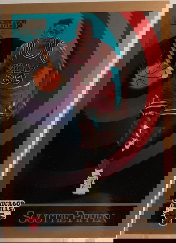 1990-91 Skybox NBA - Scottie Pippen #46 - Chicago Bulls - Near Mint