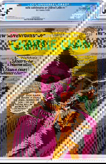 NEW ADVENTURES OF CHARLIE CHAN #1, CGC 6.5 FN+