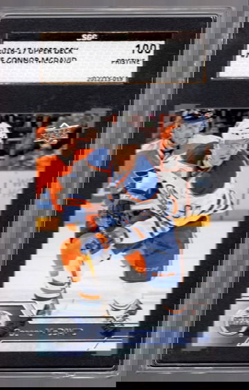 Connor McDavid 2016-17 Upper Deck 2nd Year Gold Label Pristine