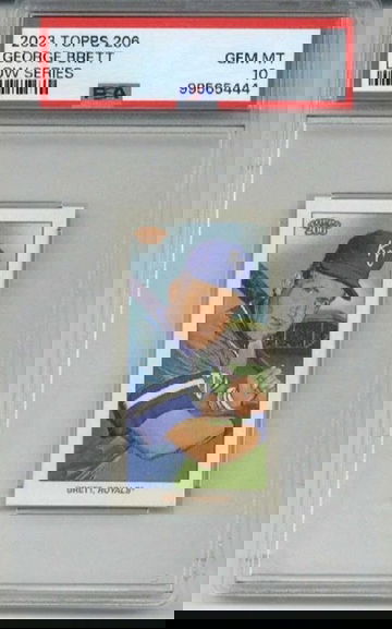 2023 TOPPS 206 LOW SERIES GEORGE BRETT CARD KANSAS CITY ROYALS PSA 10 LOW POP