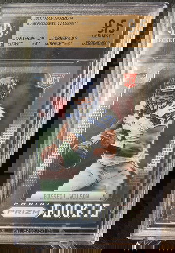 Russell Wilson 2012 Panini Prizm RC