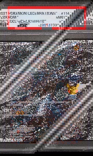 2021 Pokemon Black and White Celebrations Classic Collection Zekrom #114 PSA 9