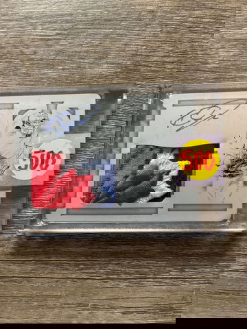 2019 National Treasures DANNY JANSEN #20 Rookie 1/1 RPA Jays logo On Card Auto