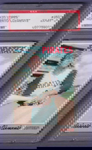 1970 Topps #350 Roberto Clemente PSA 6