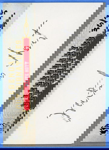 2011 SP LEGENDARY CUTS WAITE HOYT CUT AUTO 30/35