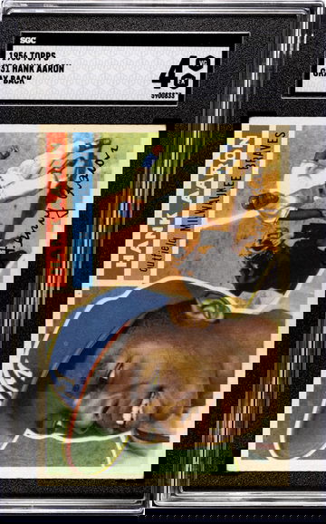 1956 Topps Hank Aaron SGC 4