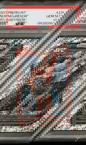 2023 Panini Prizm UFC Under Card Prizm Conor McGregor #125 PSA 10