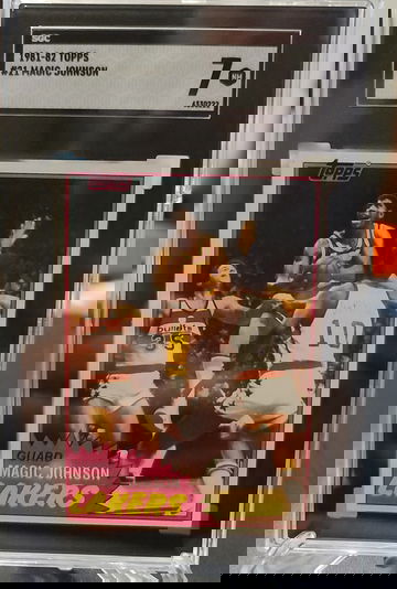 1981 Topps Magic Johnson #21 SGC 7