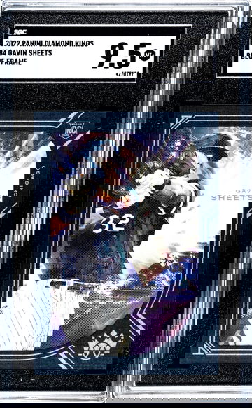 2022 Panini Diamond Kings #84 Gavin Sheets Blue Frame SGC 9.5