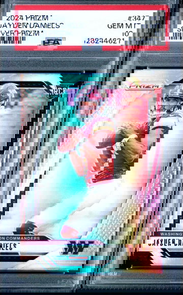 2024 Panini Prizm Jayden Daniels Silver PSA 10