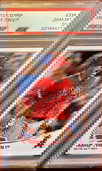 2013 Topps Mike Trout #338 PSA 10 Gem-Mint